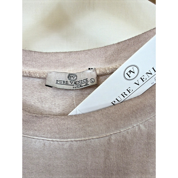 NWT Pure Venice by Eternelle Pocket Screen Print Long Tunic Dress #1410 Size L - Picture 6 of 6